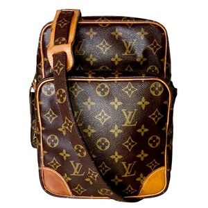 LOUIS VUITTON Amazon MM Messenger Shoulder Bag Monogram Canvas RARE LV DUST BAG